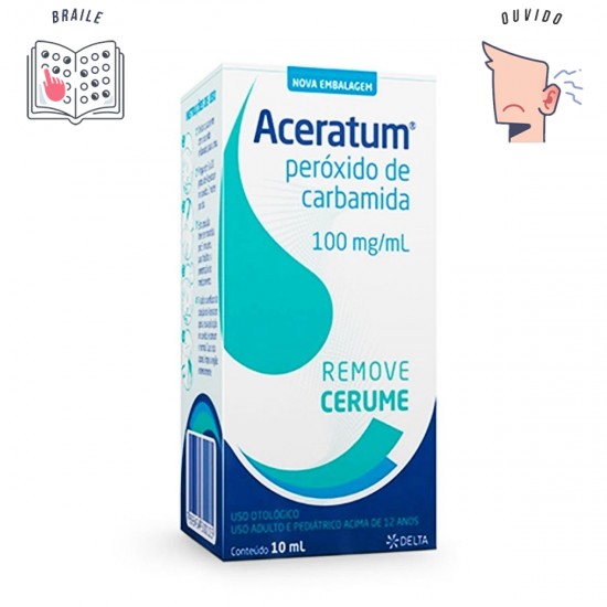 Aceratum (Peróxido de Carbamida) solução otológica 10ml